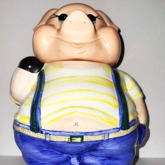Savoy Pig Cookie Jar - Picture 3 of 11